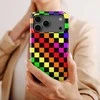 Voltuna Dėklas „Rainbow Pixel Grid“ su MagSafe Apple iPhone 13-17 modeliams