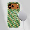 Voltuna Dėklas „Retro Cube Depths“ su MagSafe Apple iPhone 13-17 modeliams