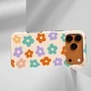 Voltuna Dėklas „Retro Flower Power“ su MagSafe Apple iPhone 13-17 modeliams