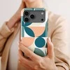 Voltuna Dėklas „Retro Geo Blocks“ su MagSafe Apple iPhone 13-17 modeliams