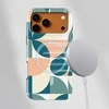 Voltuna Dėklas „Retro Geo Blocks“ su MagSafe Apple iPhone 13-17 modeliams