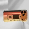 Voltuna Dėklas „Retro Mixtape Vibes“ su MagSafe Apple iPhone 13-17 modeliams