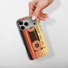 Voltuna Dėklas „Retro Mixtape Vibes“ su MagSafe Apple iPhone 13-17 modeliams