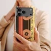 Voltuna Dėklas „Retro Mixtape Vibes“ su MagSafe Apple iPhone 13-17 modeliams