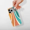 Voltuna Dėklas „Retro Streamlines“ su MagSafe Apple iPhone 13-17 modeliams