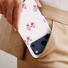 Voltuna Dėklas „Rosé Charm Bows“ su MagSafe Apple iPhone 13-17 modeliams