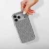 Voltuna Dėklas „Rough Ink Stripes“ su MagSafe Apple iPhone 13-17 modeliams