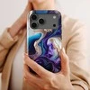 Voltuna Dėklas „Royal Amethyst Swirl“ su MagSafe Apple iPhone 13-17 modeliams