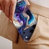 Voltuna Dėklas „Royal Amethyst Swirl“ su MagSafe Apple iPhone 13-17 modeliams