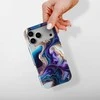Voltuna Dėklas „Royal Amethyst Swirl“ su MagSafe Apple iPhone 13-17 modeliams