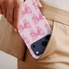 Voltuna Dėklas „Rožinė Candy Bows“ su MagSafe Apple iPhone 13-17 modeliams