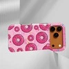 Voltuna Dėklas „Rožinė Frosted Donuts“ su MagSafe Apple iPhone 13-17 modeliams