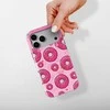 Voltuna Dėklas „Rožinė Frosted Donuts“ su MagSafe Apple iPhone 13-17 modeliams