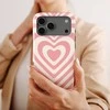 Voltuna Dėklas „Rožinė Heart Mirage“ su MagSafe Apple iPhone 13-17 modeliams