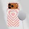 Voltuna Dėklas „Rožinė Heart Mirage“ su MagSafe Apple iPhone 13-17 modeliams