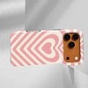 Voltuna Dėklas „Rožinė Heart Mirage“ su MagSafe Apple iPhone 13-17 modeliams