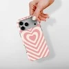 Voltuna Dėklas „Rožinė Heart Mirage“ su MagSafe Apple iPhone 13-17 modeliams