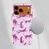 Voltuna Dėklas „Rožinė Jungle Cats“ su MagSafe Apple iPhone 13-17 modeliams