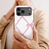Voltuna Dėklas „Rožinė Lattice Elegance“ su MagSafe Apple iPhone 13-17 modeliams
