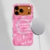 Voltuna Dėklas „Rožinė Rodeo Pattern“ su MagSafe Apple iPhone 13-17 modeliams