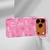 Voltuna Dėklas „Rožinė Rodeo Pattern“ su MagSafe Apple iPhone 13-17 modeliams