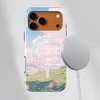 Voltuna Dėklas „Sakura Cloudscape“ su MagSafe Apple iPhone 13-17 modeliams