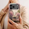 Voltuna Dėklas „Sakura Tram Street“ su MagSafe Apple iPhone 13-17 modeliams
