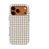 Voltuna Dėklas „Sand Plaid Comfort“ su MagSafe Apple iPhone 13-17 modeliams