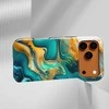Voltuna Dėklas „Sapphire Ember Flow“ su MagSafe Apple iPhone 13-17 modeliams