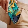 Voltuna Dėklas „Sapphire Ember Flow“ su MagSafe Apple iPhone 13-17 modeliams
