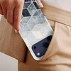 Voltuna Dėklas „Sapphire Honeycomb Luxe“ su MagSafe Apple iPhone 13-17 modeliams