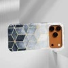 Voltuna Dėklas „Sapphire Honeycomb Luxe“ su MagSafe Apple iPhone 13-17 modeliams
