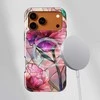 Voltuna Dėklas „Scarlet Bloom Radiance“ su MagSafe Apple iPhone 13-17 modeliams