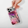 Voltuna Dėklas „Scarlet Bloom Radiance“ su MagSafe Apple iPhone 13-17 modeliams