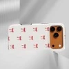Voltuna Dėklas „Scarlet Charm Bows“ su MagSafe Apple iPhone 13-17 modeliams
