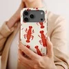 Voltuna Dėklas „Scarlet Lobster Parade“ su MagSafe Apple iPhone 13-17 modeliams