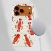 Voltuna Dėklas „Scarlet Lobster Parade“ su MagSafe Apple iPhone 13-17 modeliams