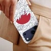 Voltuna Dėklas „Scarlet Rising Sun“ su MagSafe Apple iPhone 13-17 modeliams