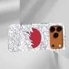 Voltuna Dėklas „Scarlet Rising Sun“ su MagSafe Apple iPhone 13-17 modeliams