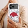 Voltuna Dėklas „Scarlet Rising Sun“ su MagSafe Apple iPhone 13-17 modeliams