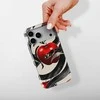 Voltuna Dėklas „Serpent’s Cherry Bite“ su MagSafe Apple iPhone 13-17 modeliams