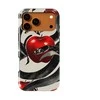 Voltuna Dėklas „Serpent’s Cherry Bite“ su MagSafe Apple iPhone 13-17 modeliams