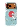 Voltuna Dėklas „Sky Dance Cranes“ su MagSafe Apple iPhone 13-17 modeliams