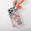 Voltuna Dėklas „Smoky Rose Agate“ su MagSafe Apple iPhone 13-17 modeliams