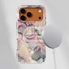 Voltuna Dėklas „Smoky Rose Agate“ su MagSafe Apple iPhone 13-17 modeliams