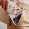 Voltuna Dėklas „Smoky Rose Agate“ su MagSafe Apple iPhone 13-17 modeliams