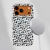 Voltuna Dėklas „Snow Leopard Spots“ su MagSafe Apple iPhone 13-17 modeliams