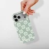 Voltuna Dėklas „Soft Mint Quilt“ su MagSafe Apple iPhone 13-17 modeliams