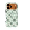 Voltuna Dėklas „Soft Mint Quilt“ su MagSafe Apple iPhone 13-17 modeliams