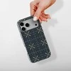 Voltuna Dėklas „Starlight Geometric Grid“ su MagSafe Apple iPhone 13-17 modeliams